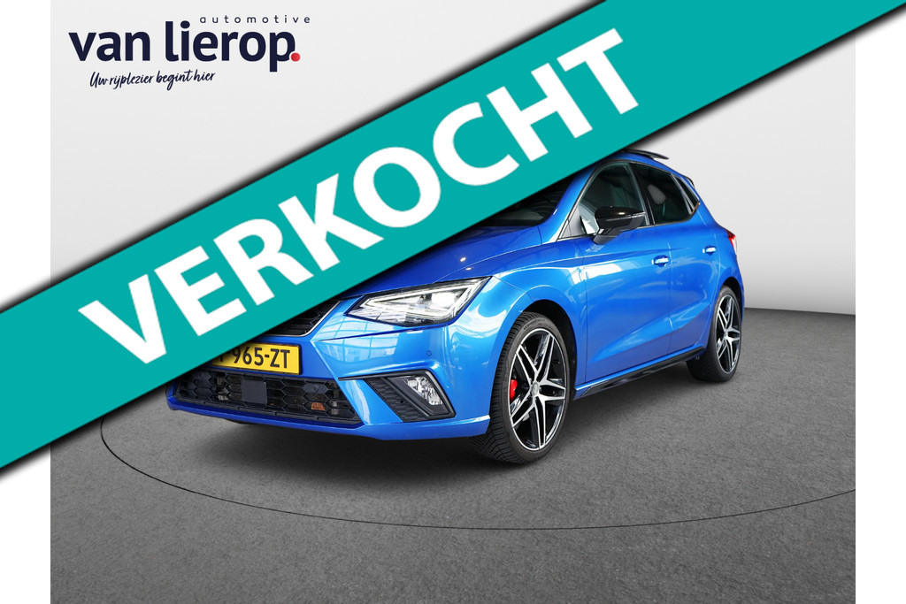 SEAT Ibiza 1.5 TSI Sport FR|PANO|CAMERA|VIRTUAL|STOELVERW|NAVI|CARPLAY 56327813-0.jpg | Automotive van Lierop